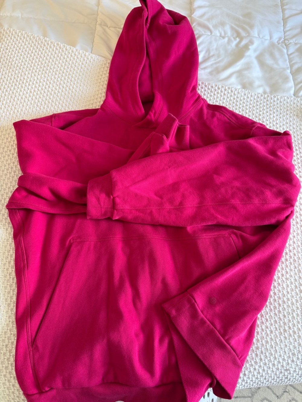 lululemon athletica Hot Pink Hooded Sweatshirt
